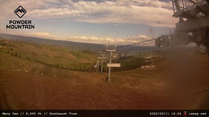 Powder Mountain webcam