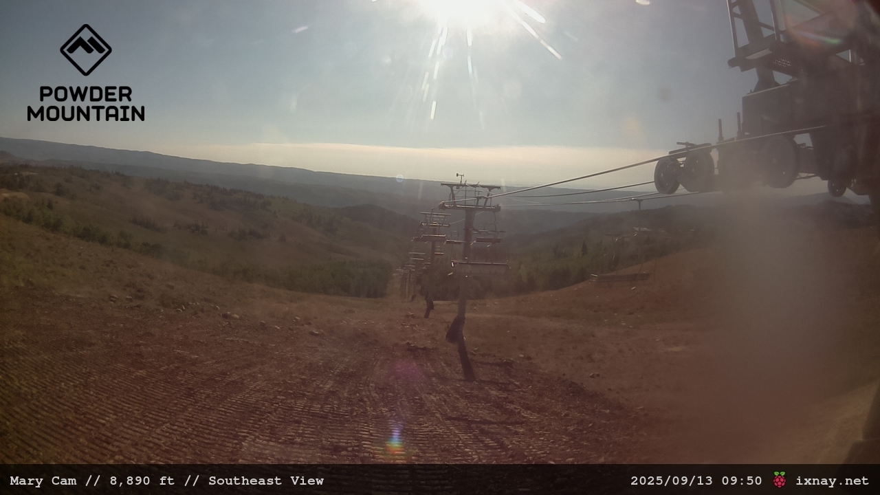 Webcam Powder Mountain: Mary