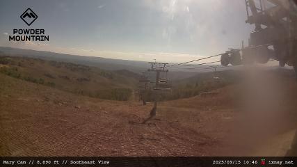 Powder Mountain webcam
