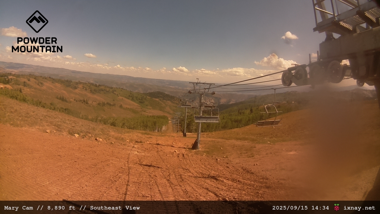 Webcam Powder Mountain: Mary