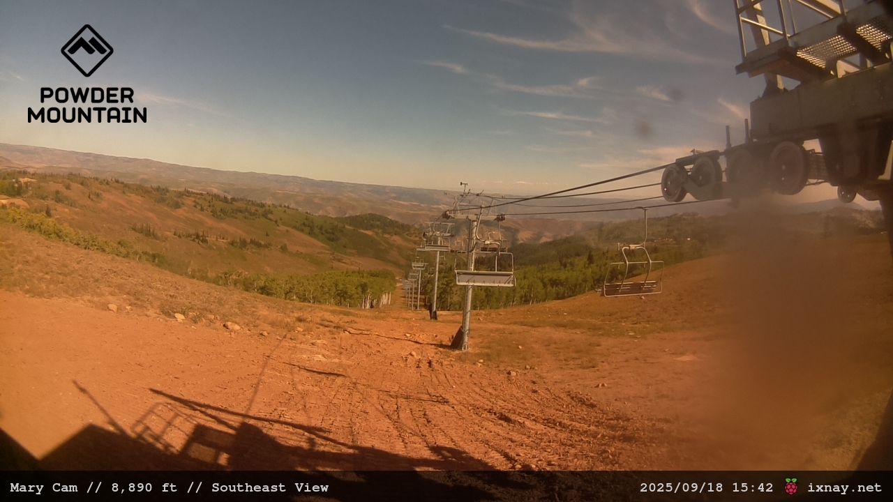 Webcam Powder Mountain: Mary