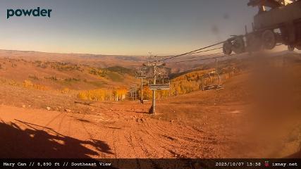 Powder Mountain webcam