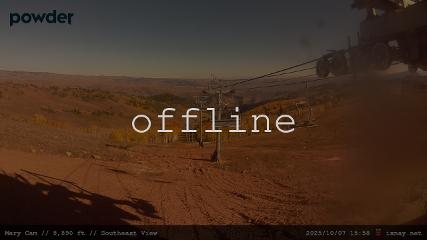 Powder Mountain webcam
