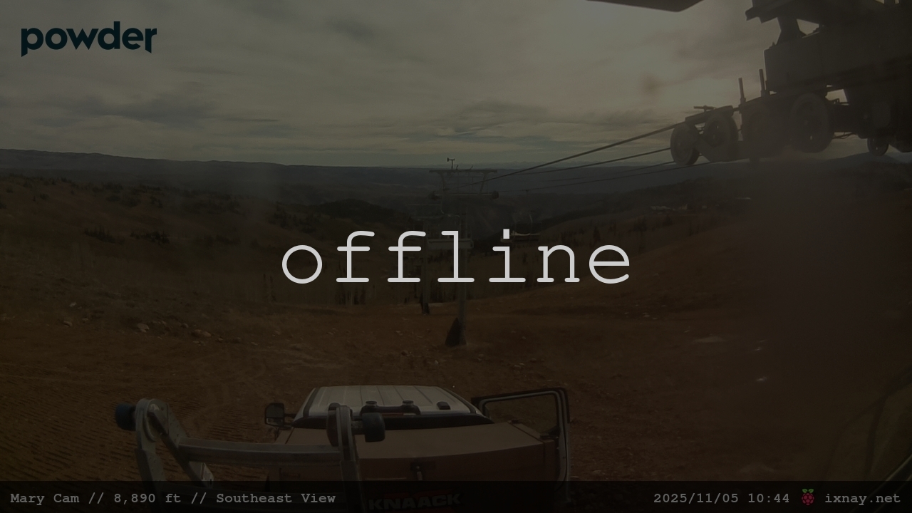 Webcam Powder Mountain: Mary