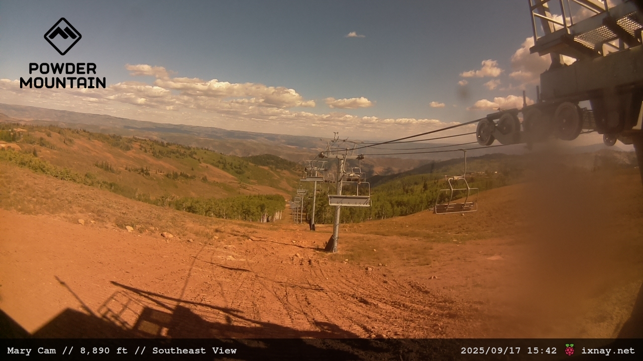 Webcam Powder Mountain: Timberline Lodge