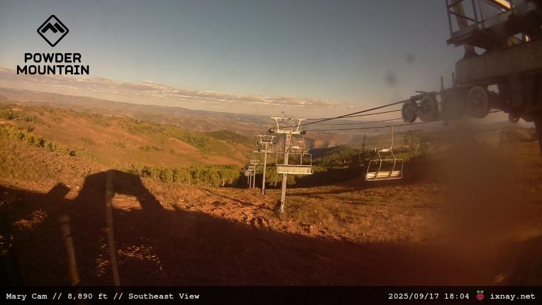 Webcam Powder Mountain: Timberline Lodge