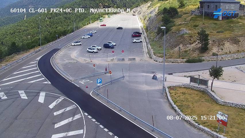 Webcam Puerto de Navacerrada: CL601 KM24