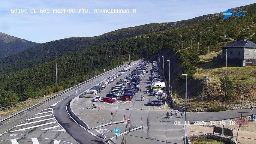 Webcam Puerto de Navacerrada: CL601 KM24