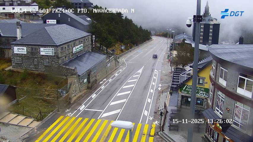 Webcam Puerto de Navacerrada: CL601 KM24
