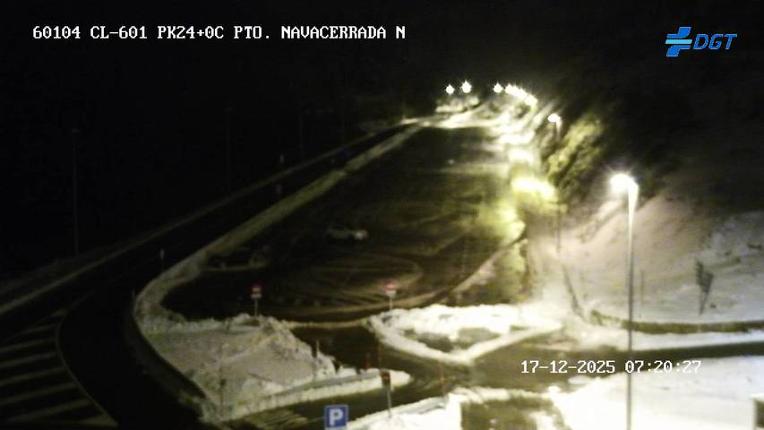 Webcam Puerto de Navacerrada: CL601 KM24
