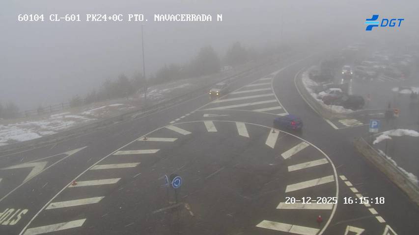 Webcam Puerto de Navacerrada: CL601 KM24
