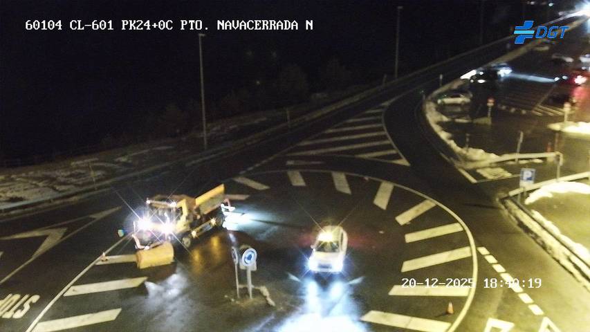 Webcam Puerto de Navacerrada: CL601 KM24