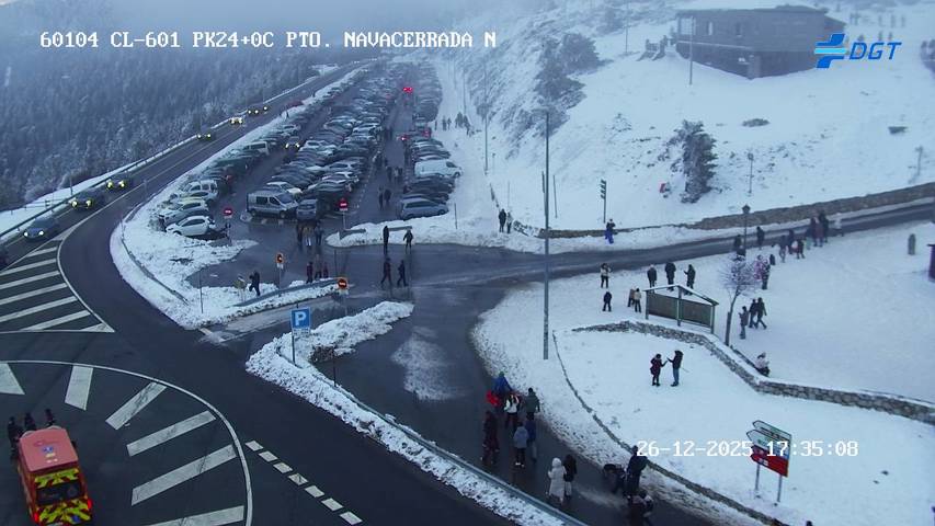 Webcam Puerto de Navacerrada: CL601 KM24