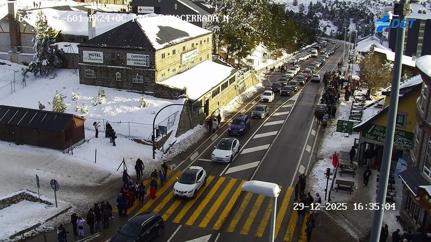 Webcam Puerto de Navacerrada: CL601 KM24