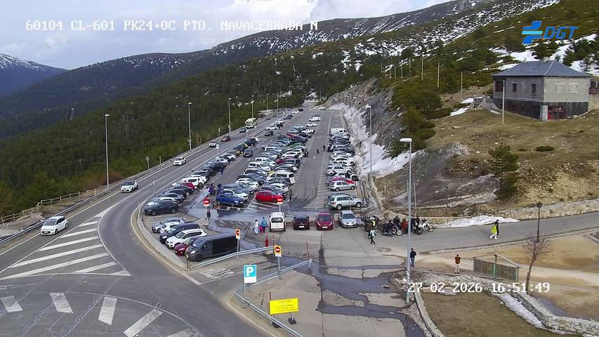 Webcam Puerto de Navacerrada: CL601 KM24