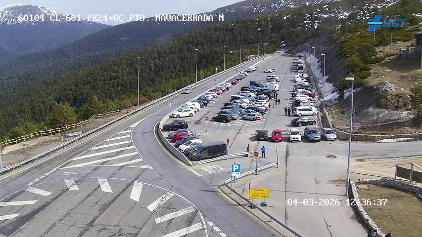 Webcam Puerto de Navacerrada: CL601 KM24