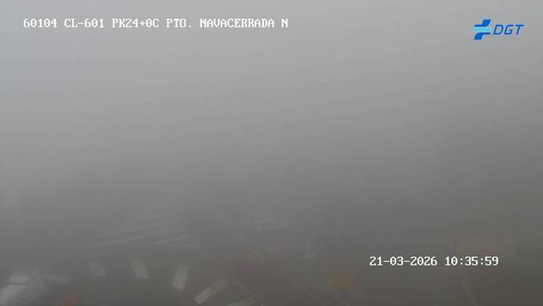 Webcam Puerto de Navacerrada: CL601 KM24