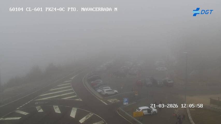 Webcam Puerto de Navacerrada: CL601 KM24