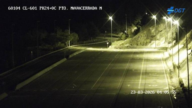 Webcam Puerto de Navacerrada: CL601 KM24