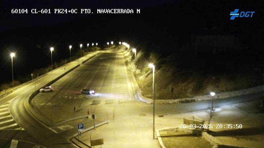 Webcam Puerto de Navacerrada: CL601 KM24