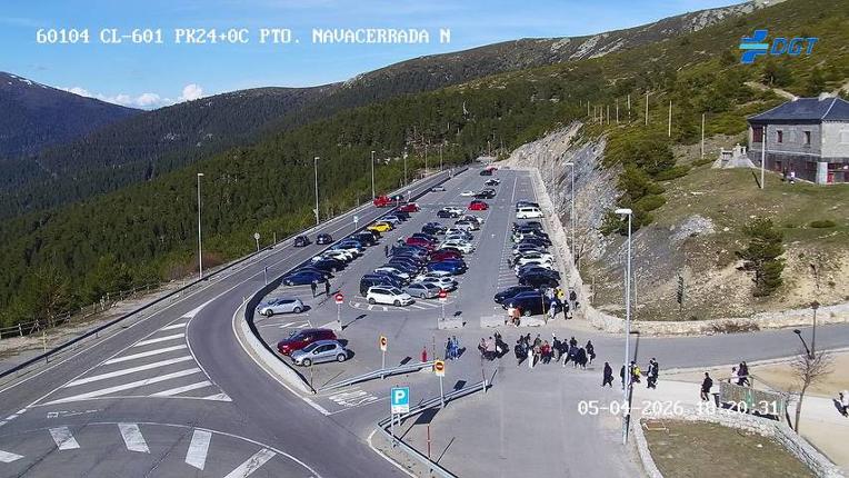 Webcam Puerto de Navacerrada: CL601 KM24