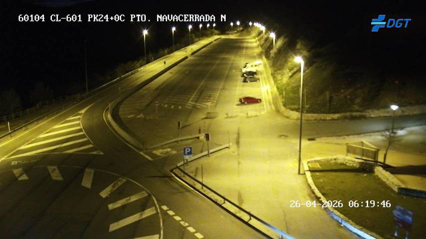 Webcam Puerto de Navacerrada: CL601 KM24