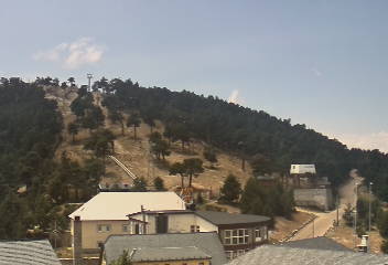 Webcam Puerto de Navacerrada: Zona Baja: Pista El telegrafo