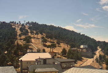 Webcam Puerto de Navacerrada: Zona Baja: Pista El telegrafo