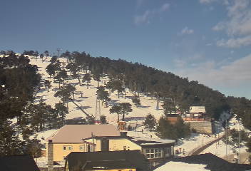 Webcam Puerto de Navacerrada: Zona Baja: Pista El telegrafo