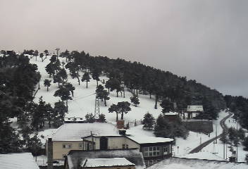 Webcam Puerto de Navacerrada: Zona Baja: Pista El telegrafo