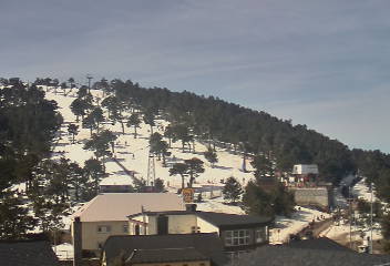 Webcam Puerto de Navacerrada: Zona Baja: Pista El telegrafo