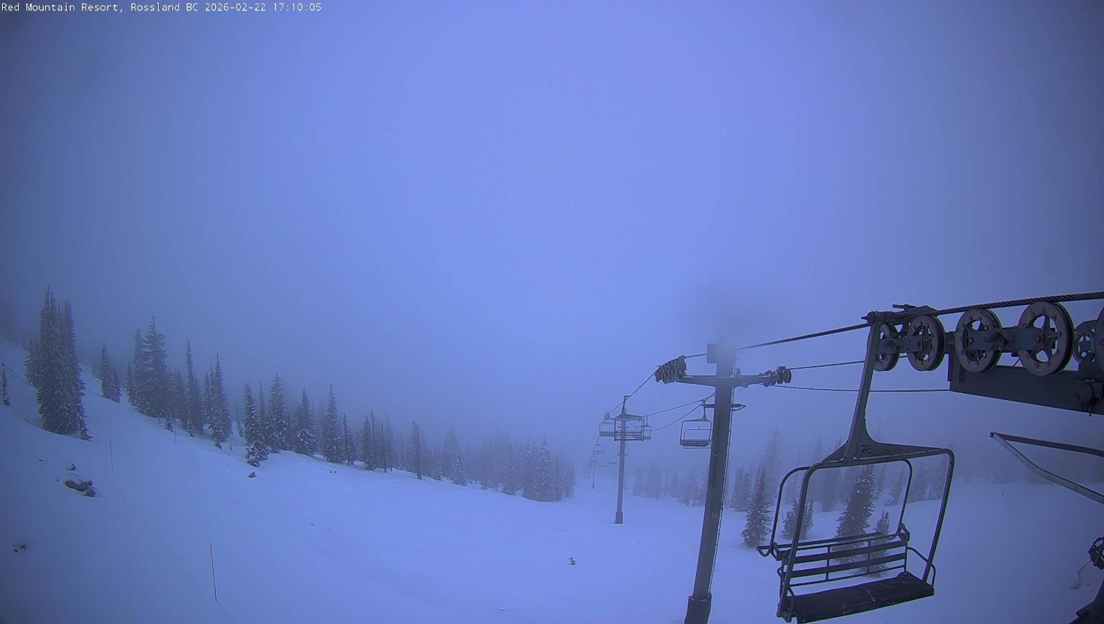 Webcam Red Mountain: Paradise Chair Cam