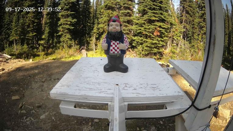 Webcam Revelstoke Mountain: Gnorm the Powder Gnome