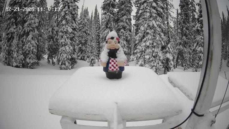 Webcam Revelstoke Mountain: Gnorm the Powder Gnome