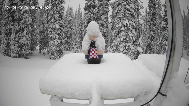 Webcam Revelstoke Mountain: Gnorm the Powder Gnome