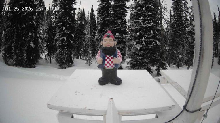 Webcam Revelstoke Mountain: Gnorm the Powder Gnome