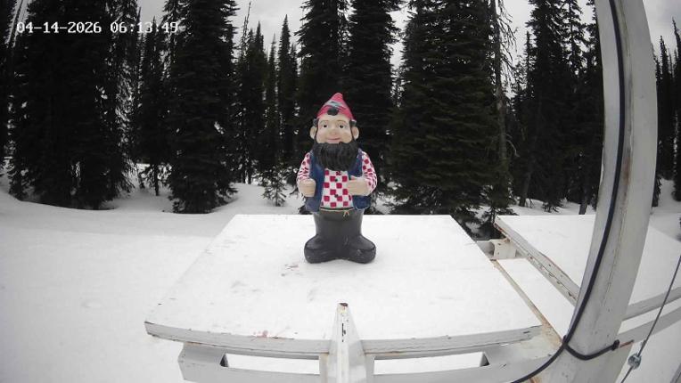 Webcam Revelstoke Mountain: Gnorm the Powder Gnome