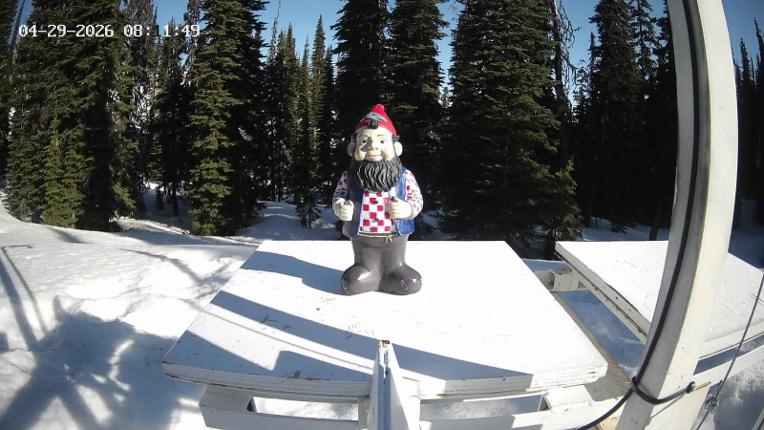 Webcam Revelstoke Mountain: Gnorm the Powder Gnome