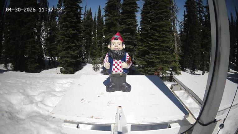 Webcam Revelstoke Mountain: Gnorm the Powder Gnome