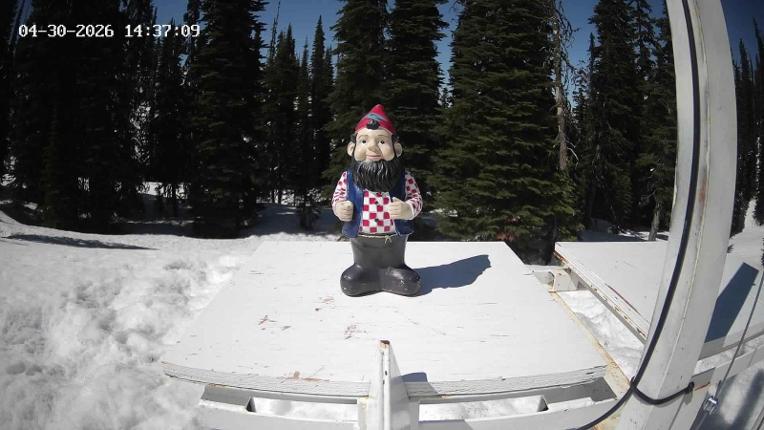 Webcam Revelstoke Mountain: Gnorm the Powder Gnome
