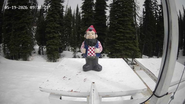 Webcam Revelstoke Mountain: Gnorm the Powder Gnome