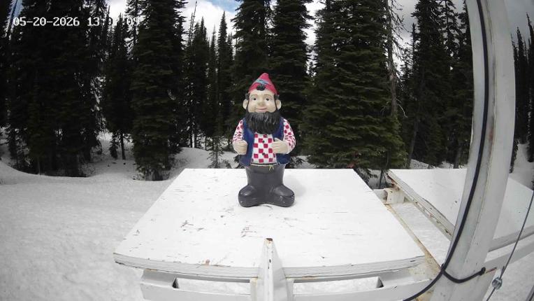 Webcam Revelstoke Mountain: Gnorm the Powder Gnome