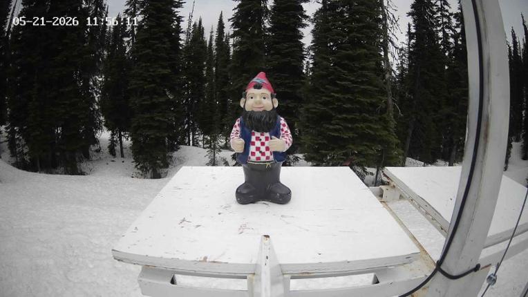 Webcam Revelstoke Mountain: Gnorm the Powder Gnome