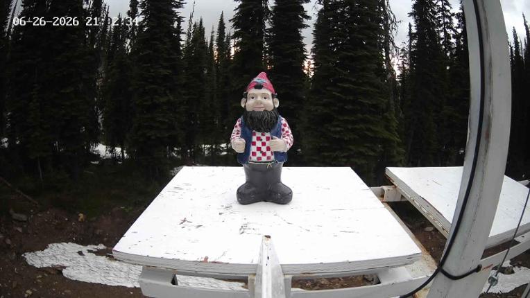 Webcam Revelstoke Mountain: Gnorm the Powder Gnome