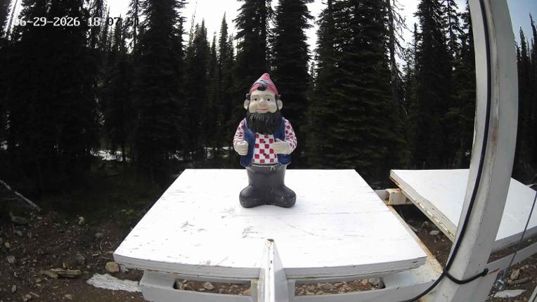 Webcam Revelstoke Mountain: Gnorm the Powder Gnome