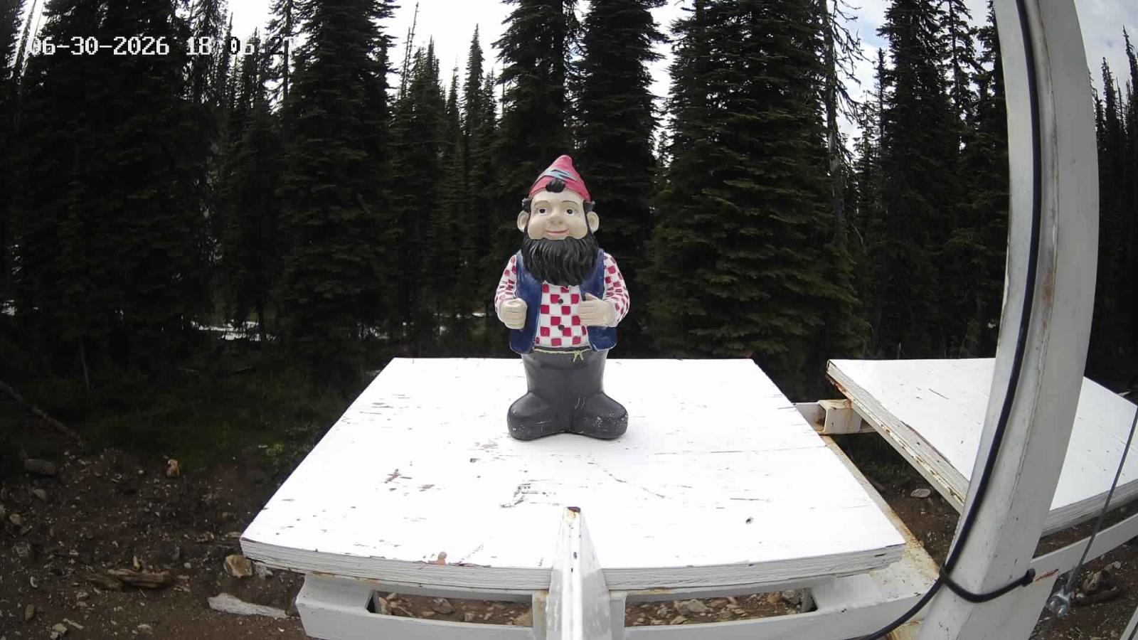 Webcam Revelstoke Mountain: Gnorm the Powder Gnome
