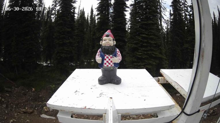 Webcam Revelstoke Mountain: Gnorm the Powder Gnome