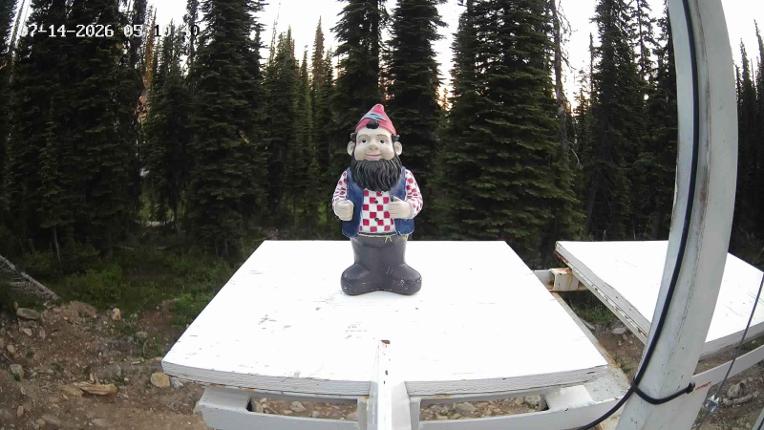 Webcam Revelstoke Mountain: Gnorm the Powder Gnome