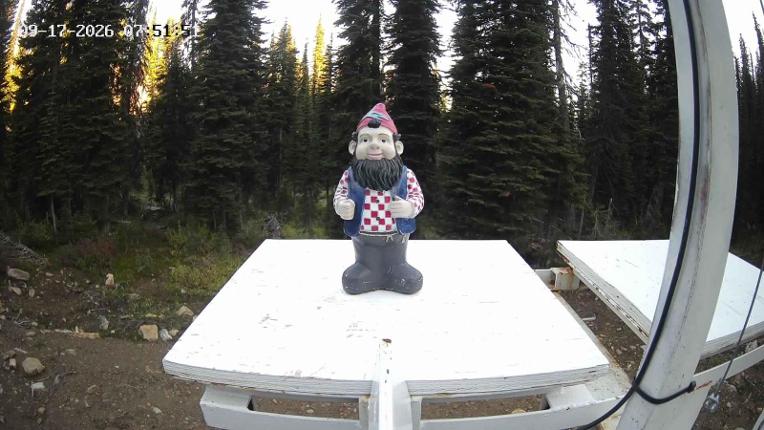 Webcam Revelstoke Mountain: Gnorm the Powder Gnome