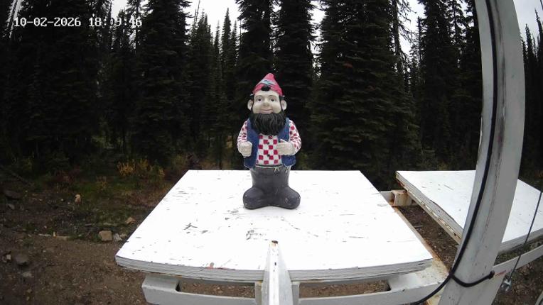 Webcam Revelstoke Mountain: Gnorm the Powder Gnome